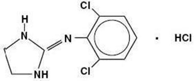 Clonidine Chem Struct Image (Clonidine Chem Struct)